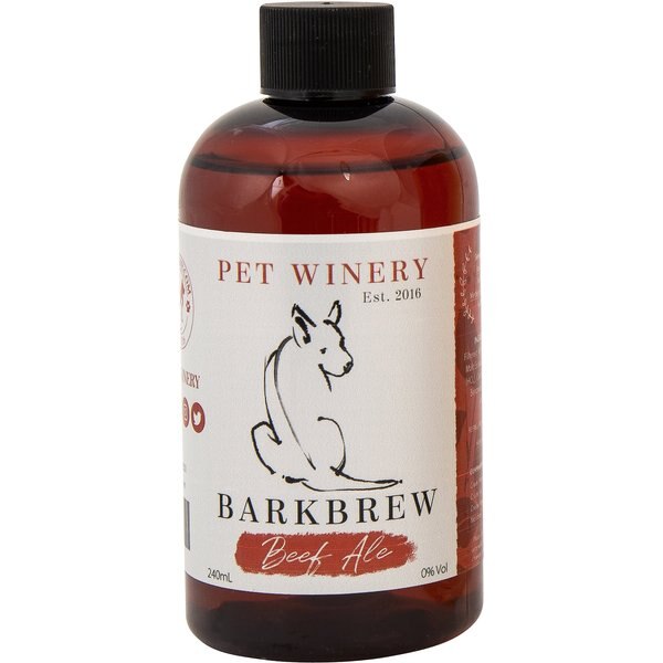 Pet Winery Beer BarkBrew Chicken Ale Dog Lickable Treat, 8-oz bottle