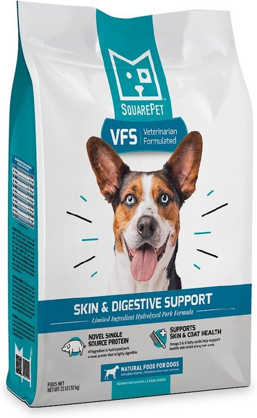 SquarePet VFS Skin & Digestive Support Dry Dog Food, 22-lb bag slide 1 of 8