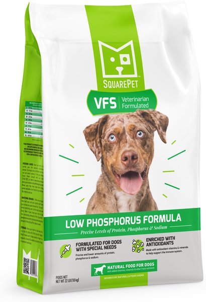 SquarePet VFS Low Phosphorus Formula Dry Dog Food, 22-lb bag slide 1 of 8