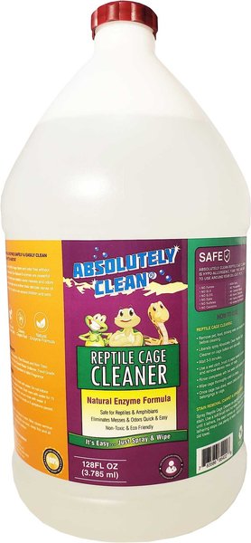 Absolutely Clean Reptile Cage Cleaner, 128-oz bottle slide 1 of 1