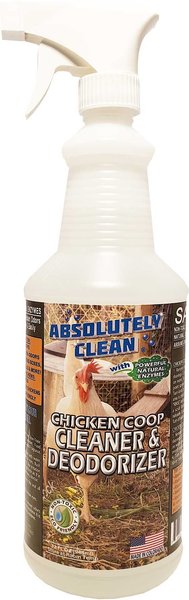 Absolutely Clean Chicken Coop Cleaner & Deodorizer, 32-oz bottle slide 1 of 1