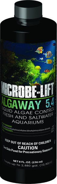 Microbe-Lift Algaway 5.4 Algae Control Aquarium Algaecide, 8-oz bottle slide 1 of 1
