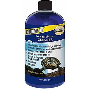 Microbe-Lift Aquatic Turtle Rock & Substrate Cleaner, 4-oz bottle