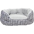 Mina Victory Arrowtails Bolster Dog Bed, Large