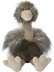 Mina Victory Plush Ostrich Stuffed Animal Pillow