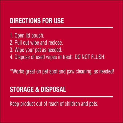 Show full view: Nature's Miracle Fresh & Clean Deodorizing Dog Bath Wipes, 100 count slide 4 of 10