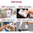 Show in main carousel: Nature's Miracle Deodorizing Dog Bath Wipes, 100 count, Lavender slide 5 of 12