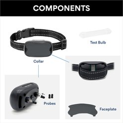 No Shock Rechargeable Bark Collar, Grey slide 2 of 6
