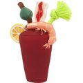 Frisco Brunch Bloody Mary Plush Squeaky Dog Toy