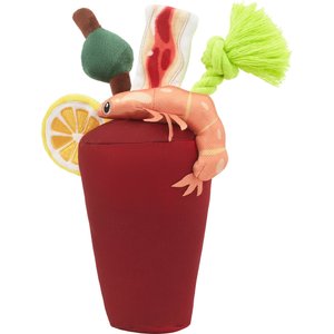 Frisco Brunch Bloody Mary Plush Squeaky Dog Toy