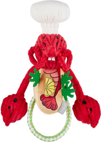 Lobster roll hotsell dog toy