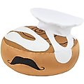 Frisco Brunch Jumbo Cinnamon Roll Plush Squeaky Dog Toy