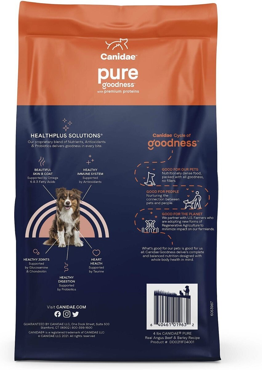 canidae with grain