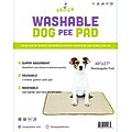 Zampa Pets Quality Whelp Rectangular Reusable Dog Pee Pad, 40 x 27