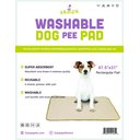Zampa Pets Quality Whelp Rectangular Reusable Dog Pee Pad, 47.5 x 31