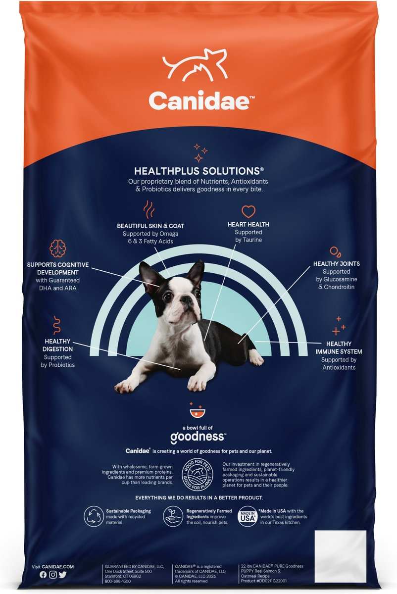 Canidae salmon dog top food ingredients