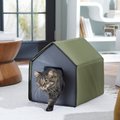 Frisco Indoor Unheated Cat House, Green