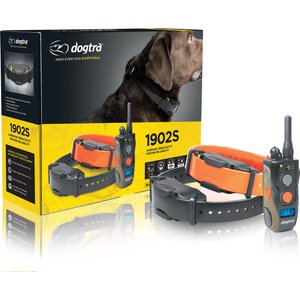 Dogtra 1902S Ergonomic IPX9K Waterproof High-Output Dog Remote Training E-Collar, 2 count