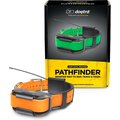 Dogtra PATHFINDER Additional Receiver Expandable Waterproof Smartphone GPS Tracking & Training Dog E-Collar, Orange