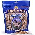 Kingdom Pets Jerky Wraps Chicken & Rawhide Dog Treats, 16-oz bag