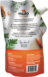 Nulo FreeStyle Grain-Free Classic Turkey Bone Broth Dog & Cat Topper, 20-oz pouch slide 2 of 8