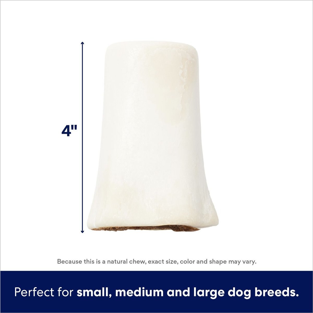 BONES & CHEWS Made in USA Chicken & Rice Flavored Filled Bone Dog