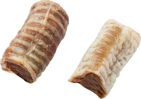 Bones & Chews Made in USA Cheese & Bacon Flavored Filled Beef Trachea Dog Treats, 2 count slide 1 of 4