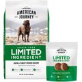 Bundle: American Journey Limited Ingredient Duck & Sweet Potato Recipe Dry Food + Duck & Sweet Potato Recipe Limited Ingredient Dog Treats