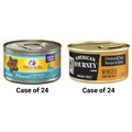 American Journey Minced Chicken & Tuna Recipe in Gravy Grain-Free Canned Cat Food, 3-oz, case of 24 + Wellness Minced Tuna Dinner Grain-Free Canned Cat Food, 3-oz, case of 24