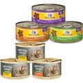American Journey Minced Poultry in Gravy Variety Pack Grain-Free Canned Cat Food, 3-oz, case of 24 + Wellness Complete Health Minced Poultry Pleasers Variety Pack Grain-Free Canned Cat Food, 5.5-oz, case of 30