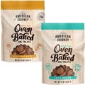 Bundle: Peanut Butter + Lamb Recipe Oven Baked Crunchy Biscuit Dog Treats