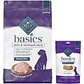 Blue Buffalo Basics Limited Ingredient Diet Turkey & Potato Recipe Senior Dry Dog Food, 24-lb bag + Blue Buffalo Basics Limited Ingredient Formula Biscuits Turkey & Potato Dog Treats, 6-oz bag