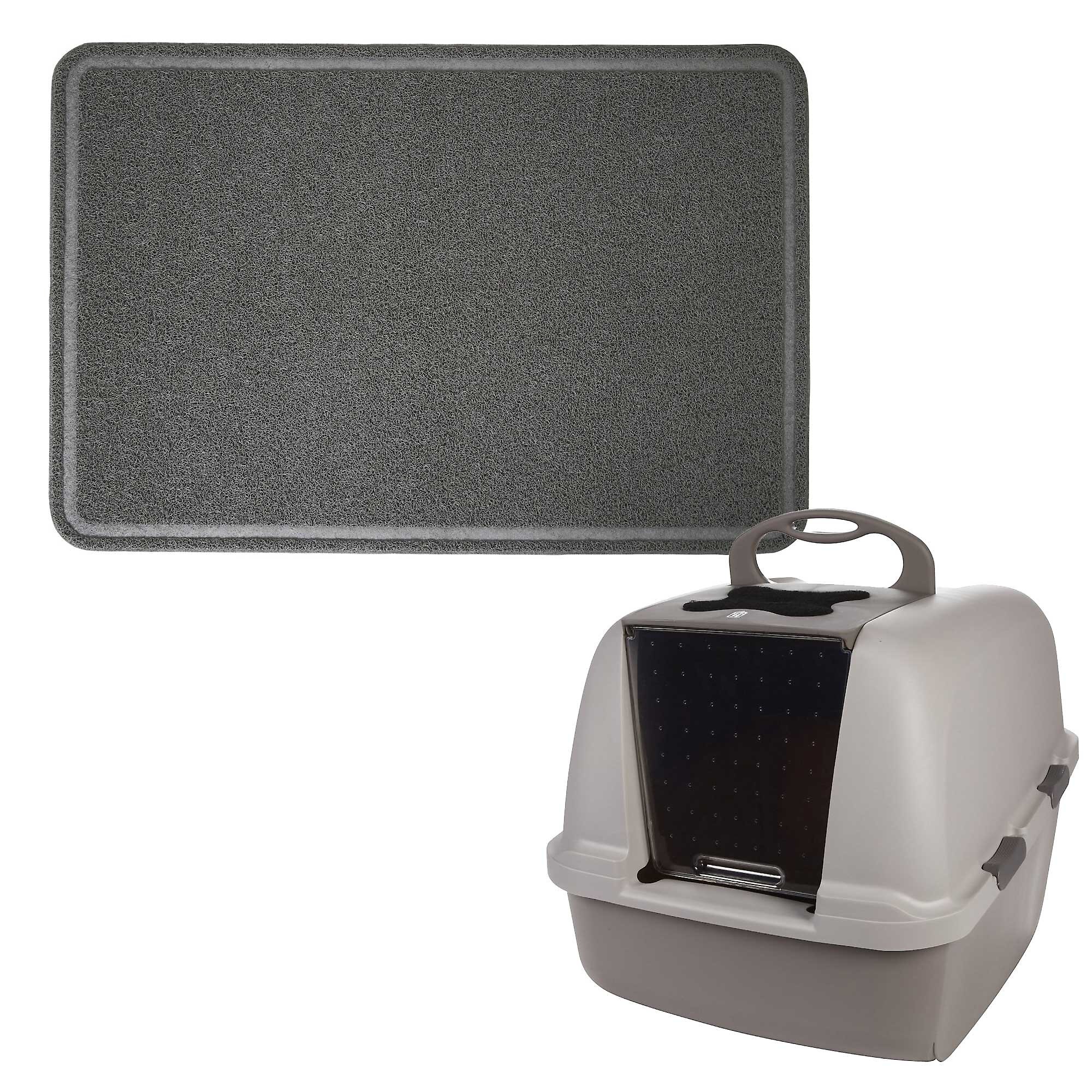 Frisco Rectangular Cat Litter Mat & Catit AiRSiFT Litter Pan Customer