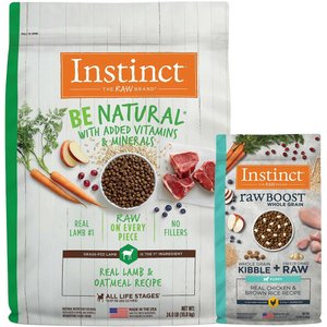 instinct be natural lamb and oatmeal