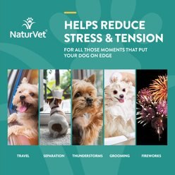 NaturVet Hemp Quiet Moments Plus Hemp Seed Dog Soft Chews, 180 count + NaturVet Hemp Joint Health Plus Hemp Seed Soft Chews Dog Supplement, 120 count slide 2 of 9
