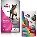 Nulo Freestyle Chicken & Cod Recipe Grain-Free Dry Cat & Kitten Food, 14-lb bag + Nulo Freestyle Perfect Purees Variety Pack Grain-Free Lickable Cat Treats, 0.5-oz, pack of 10