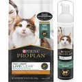 Purina Pro Plan LiveClear Probiotic Chicken & Rice Formula Dry Food + Rinse-Free Allergen Reducing Cat Shampoo Spray, 8.5-oz bottle