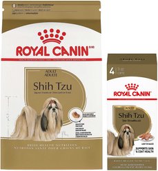 Royal Canin Shih Tzu Adult Dry Food + Shih Tzu Adult Loaf in Sauce Wet Dog Food