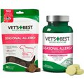 Vet's Best Seasonal Allergy Soft Chews Dog Supplement, 30 count + Vet's Best Seasonal Allergy Relief Dog Supplement, 60 count