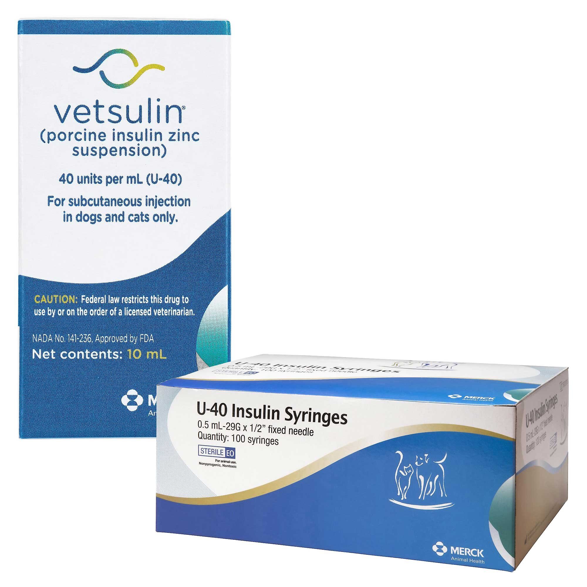 Vetsulin best sale insulin syringes