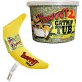 Yeowww! Organic Catnip, 2-oz tub + Yeowww! Catnip Yellow Banana Cat Toy