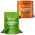 Zesty Paws Probiotic Bites Digestion Pumpkin Flavor Soft Chews Dog Supplement, 90 count + Zesty Paws Hemp Elements Probiotic Orastix Dog Supplement, 12 count