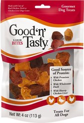 Good 'n' Tasty Kabob Bites Dog Treats, 4-oz bag slide 1 of 6
