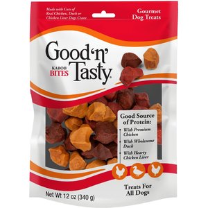 Good 'n' Tasty Kabob Bites Dog Treats, 12-oz bag