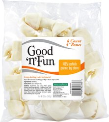 Good 'n' Tasty Chew Bones 4-in Dog Treats, 8 count