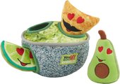 Frisco Valentine Guacamole Bowl Hide & Seek Puzzle Plush Squeaky Dog Toy, Small/Medium