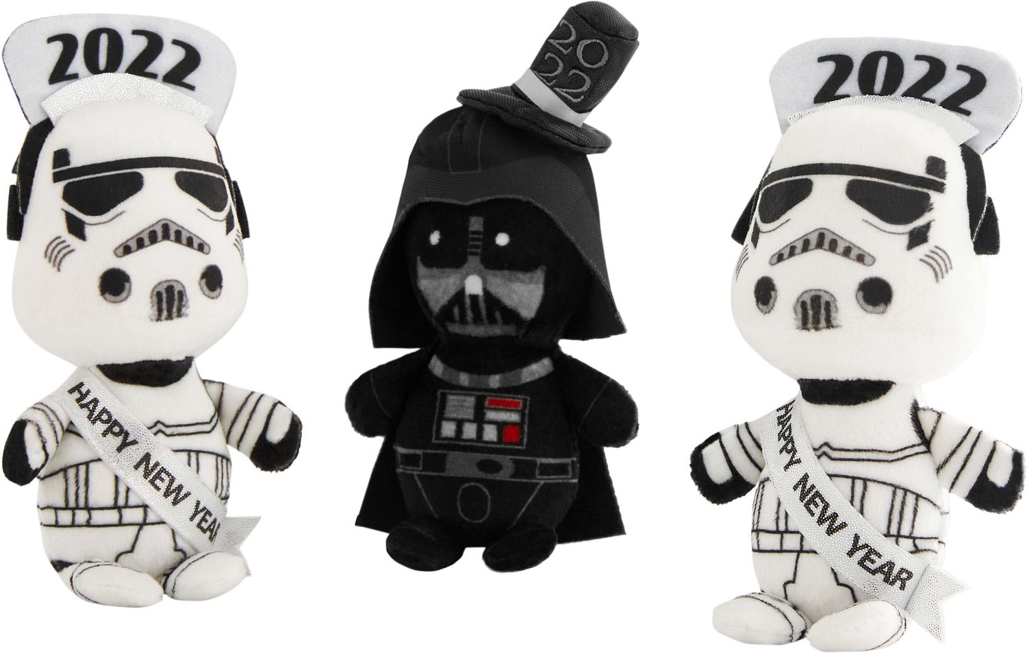 star wars easter stormtrooper plush with rope squeaky dog toy