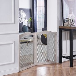 Unipaws 2-Panel Freestanding Wire Dog Gate