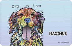 Bungalow Flooring by Dean Russo Golden Retriever Personalized Floor Mat