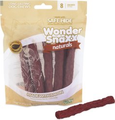 Petmate Wonder SnaXX Stix Bacon Grain-Free Dog Treats, Small/Medium, 8 count